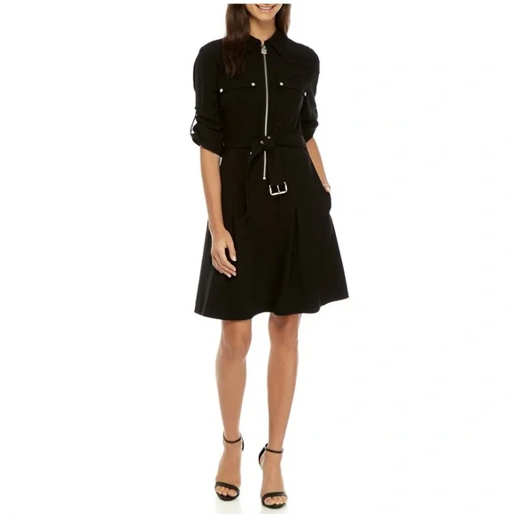 Michael Kors Lock Zip Dress (no waist belt) - Picture 2 of 7